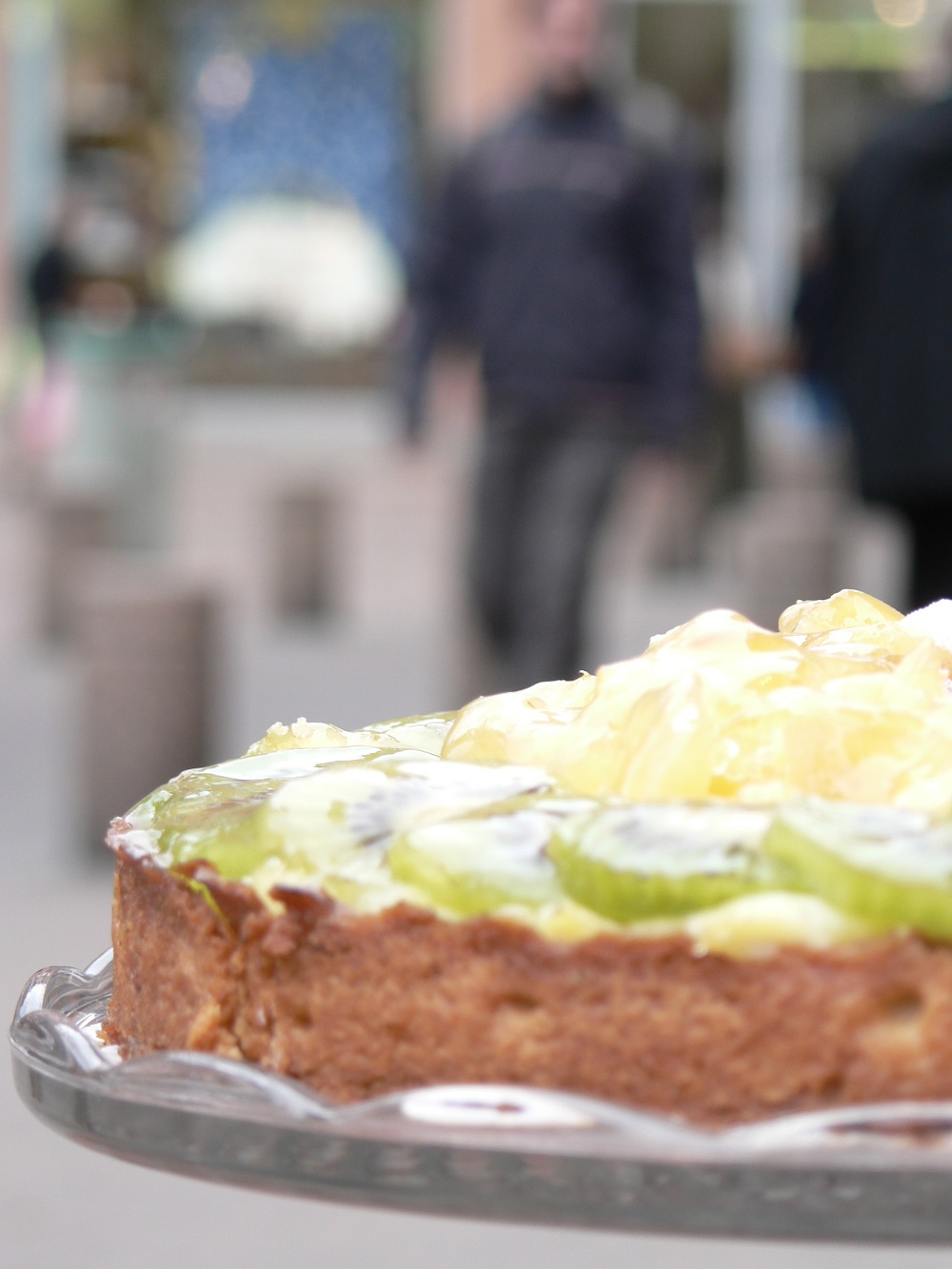 Tarte aux kiwis et ananas